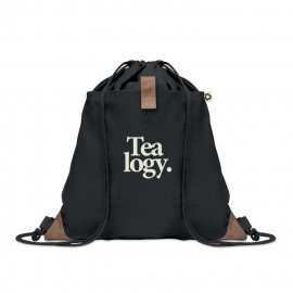 Recylced cotton drawstring bag