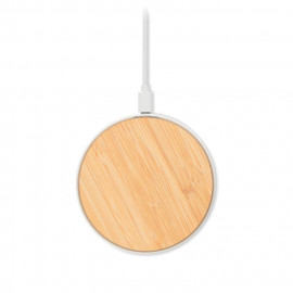 wireless charger 10W in bamboo