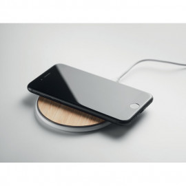 wireless charger 10W in bamboo