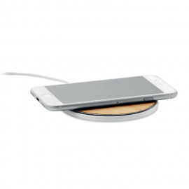 wireless charger 10W in bamboo