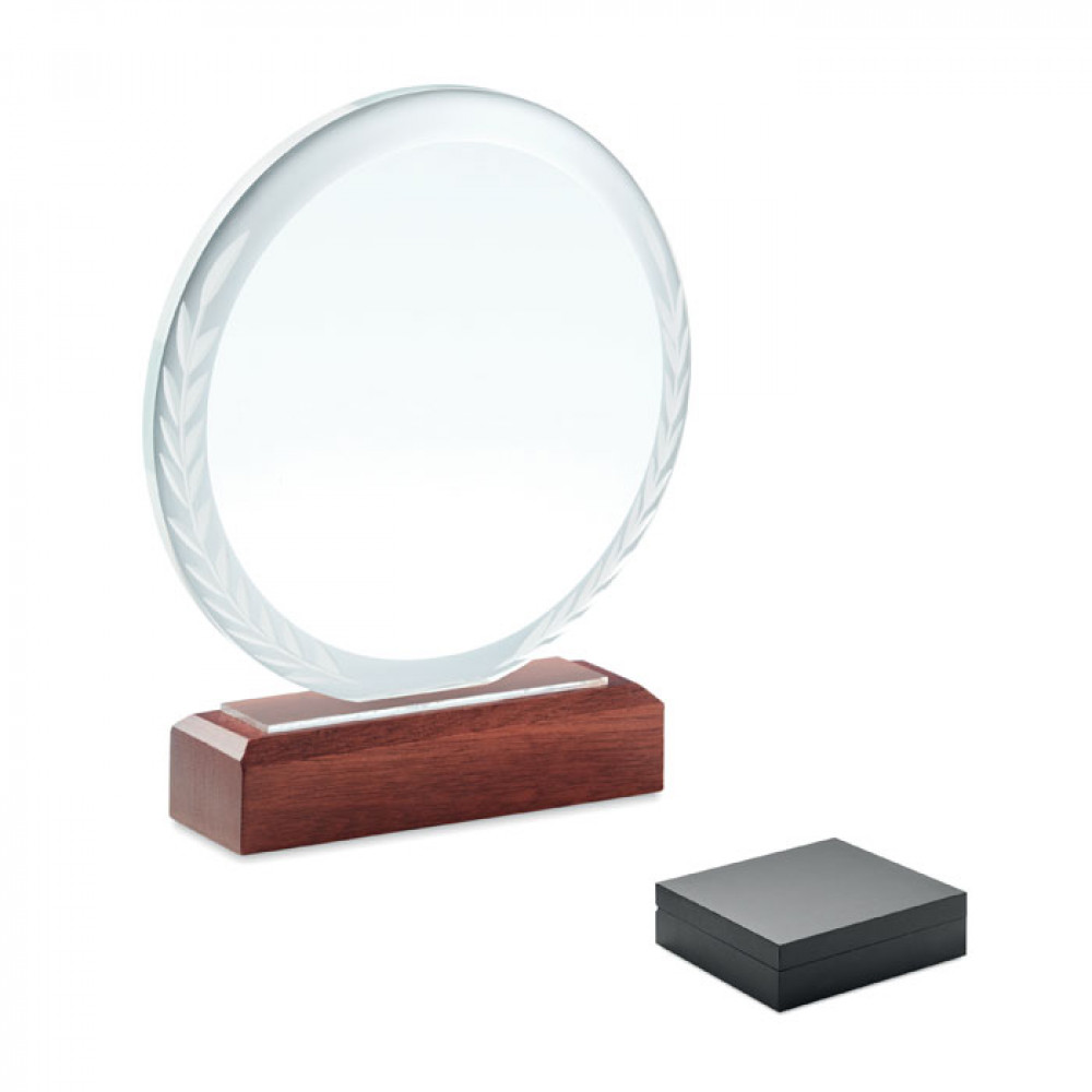 Round award plaque Round award plaque
