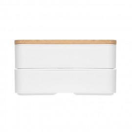 Lunch box in PP and bamboo lid