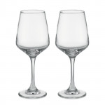 Set of 2 wine glasses