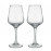 Set of 2 wine glasses