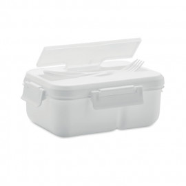 Lunch box with cutlery in PP