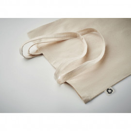 Recycled cotton shopping bag