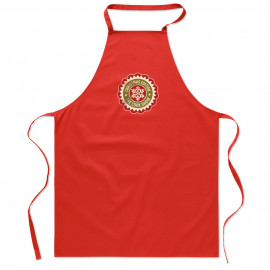 Kitchen apron in cotton