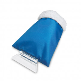 Car ice scraper w/ mitten