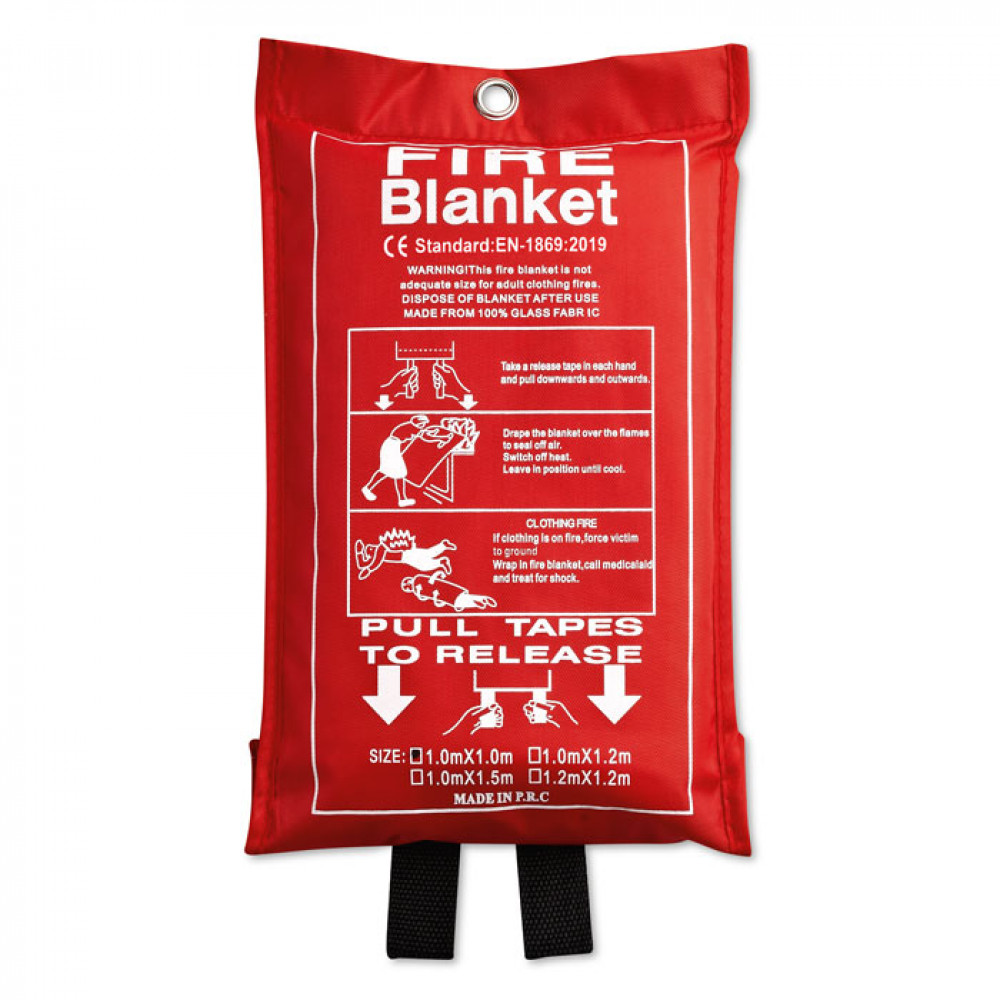 Fire blanket in a pouch Fire blanket in a pouch