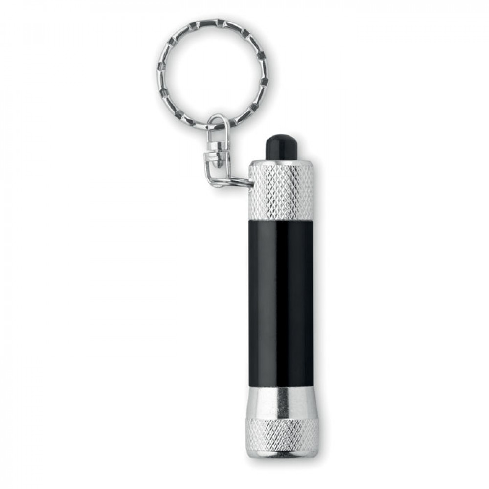 Aluminium torch with key ring Aluminium torch with key ring