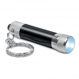 Aluminium torch with key ring