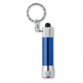 Aluminium torch with key ring