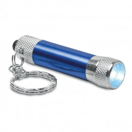 Aluminium torch with key ring