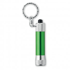 Aluminium torch with key ring