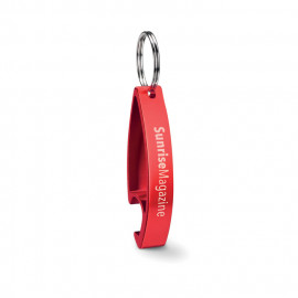 Key ring bottle opener