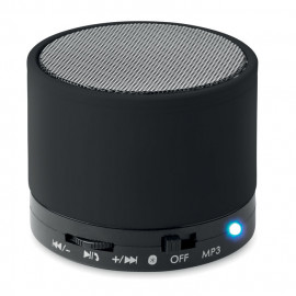 Round wireless speaker