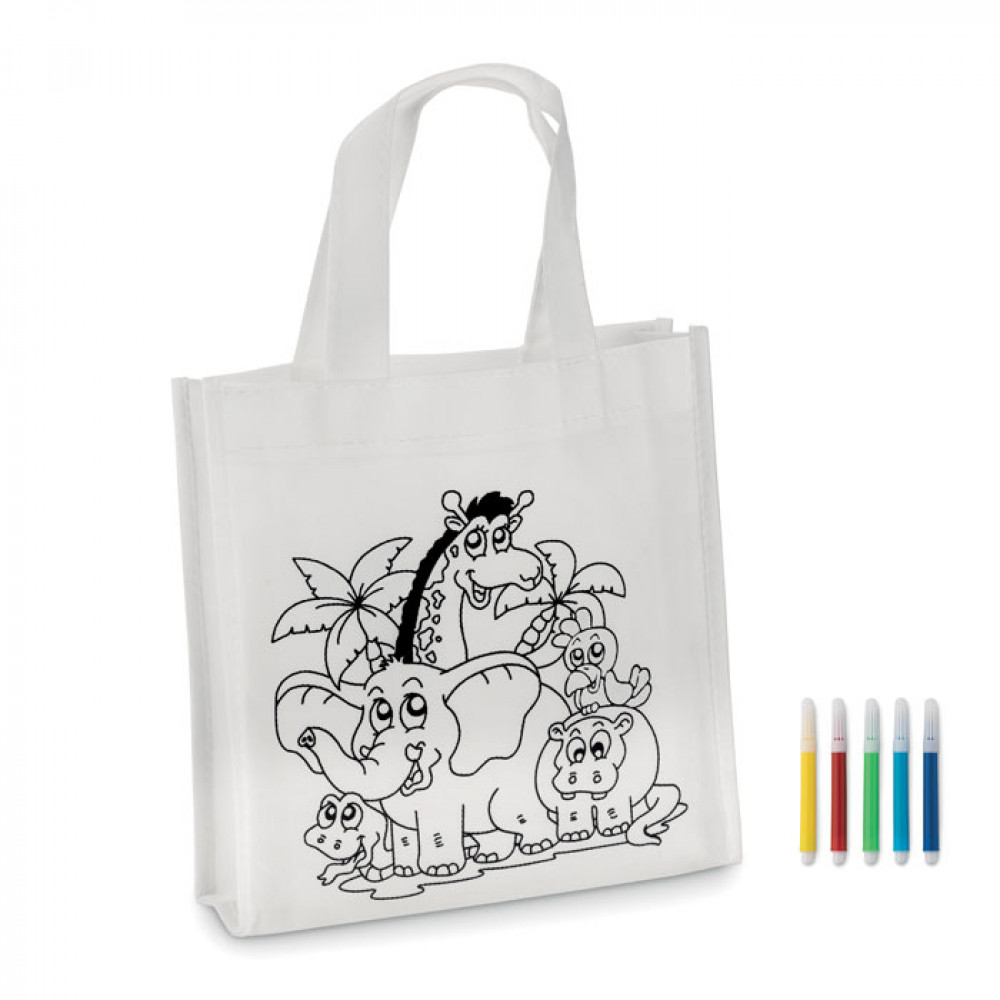 Детска чанта за оцветяване "Джунгла"