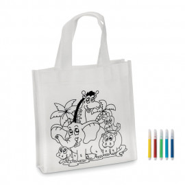 Детска чанта за оцветяване "Джунгла"