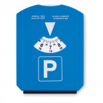 Ice scraper in parking card