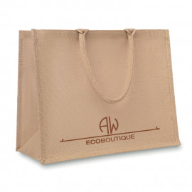 Jute shopping bag