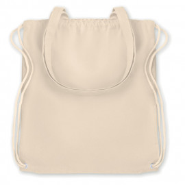 Drawstring and handles bag