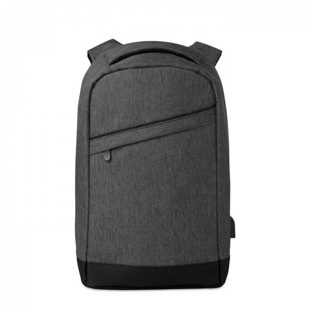 2 tone backpack incl USB plug 2 tone backpack incl USB plug