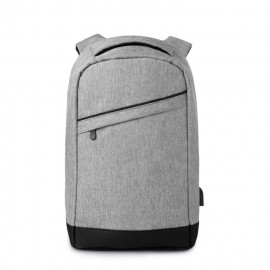 2 tone backpack incl USB plug