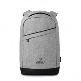 2 tone backpack incl USB plug