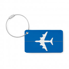 Алуминиев етикет за багаж "Airplane"