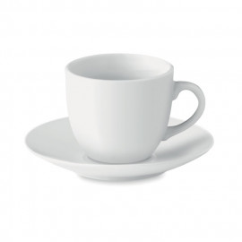 Порцеланова чаша с чинийка "Espresso" 80 мл