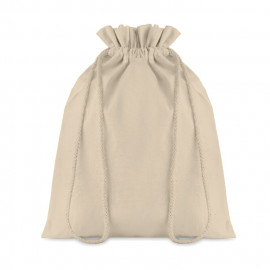 Medium Cotton draw cord bag