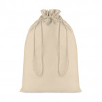 Large Cotton draw cord bag