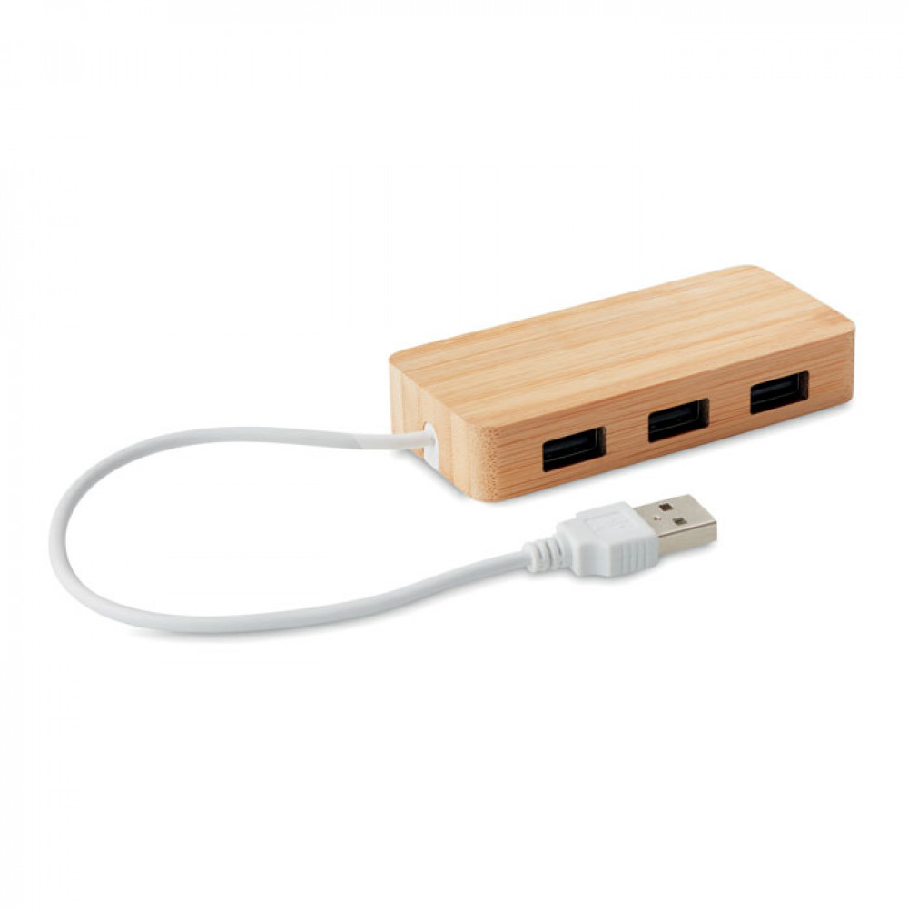 Хъб с 3 USB порта "Verginia" Хъб с 3 USB порта "Verginia"