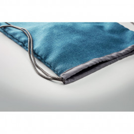 1200D heathered drawstring bag