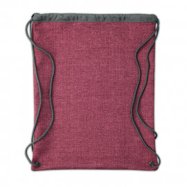 1200D heathered drawstring bag
