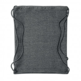 1200D heathered drawstring bag