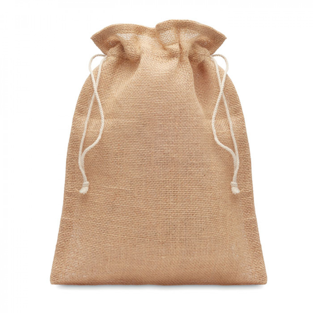 Small jute gift bag 14 x 22 cm Small jute gift bag 14 x 22 cm