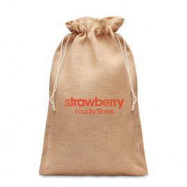 Large jute gift bag 30 x 47cm