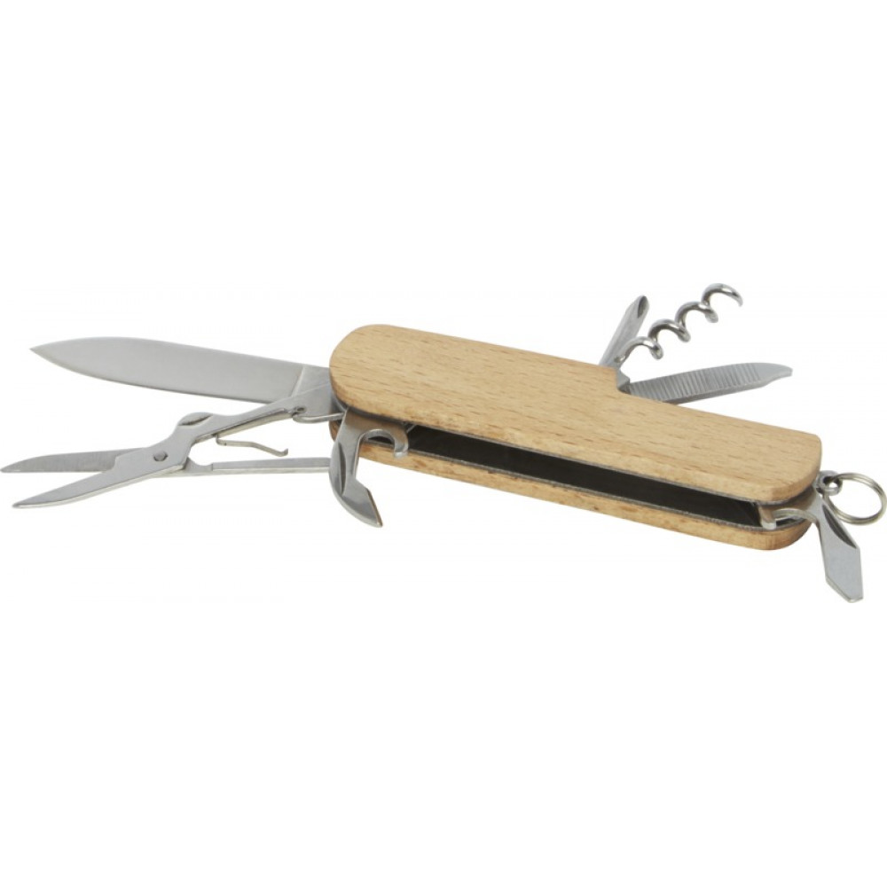 Richard 7-function wooden pocket knife Richard 7-function wooden pocket knife