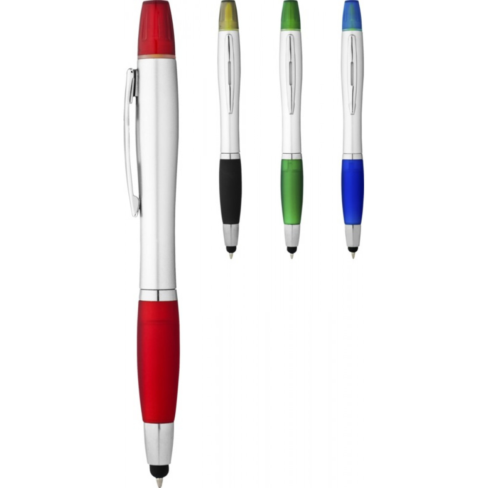 Стилус химикалка с хайлайтър "Nash"