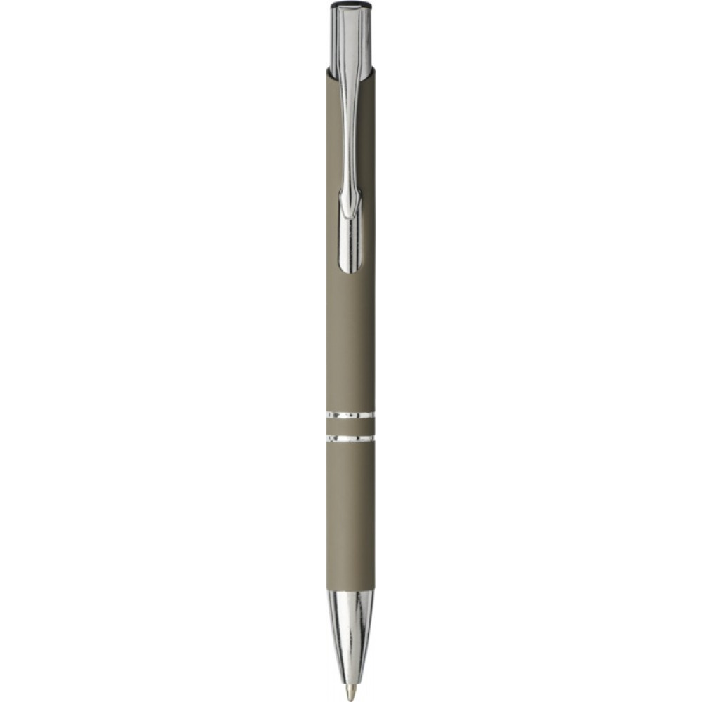Алуминиева химикалка с меко покритие "Moneta"