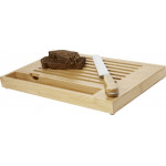 Pao bamboo cutting board with knife