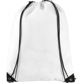 Evergreen non-woven drawstring backpack