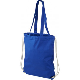 Eliza 240 g/m² cotton drawstring backpack