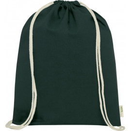 Orissa 100 g/m² GOTS organic cotton drawstring backpack