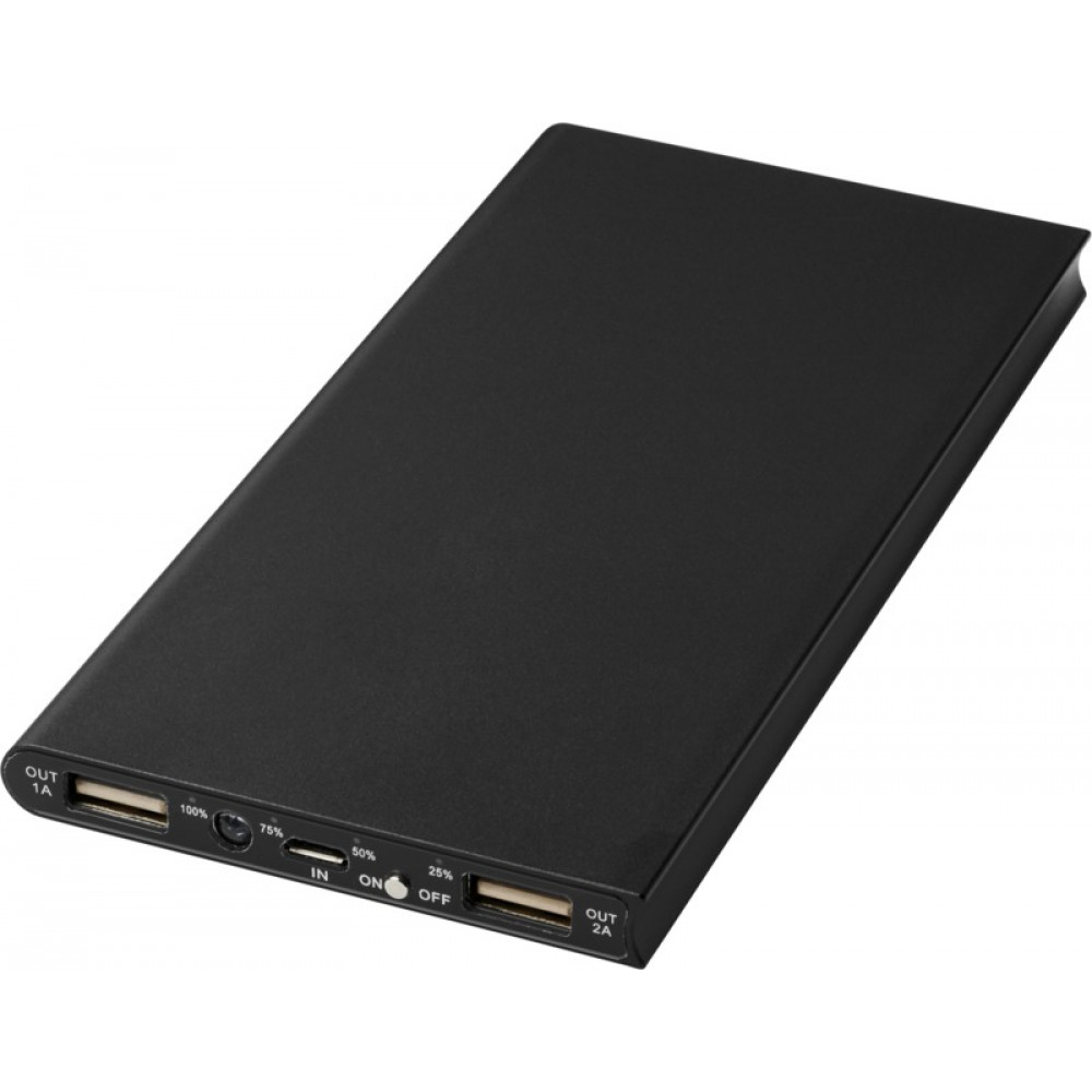 Преносима батерия "Plate" 8000 mAh Преносима батерия "Plate" 8000 mAh
