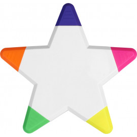Хайлайтър с пет цвят "Star"