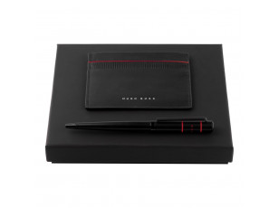 Set HUGO BOSS (ballpoint pen & card holder)