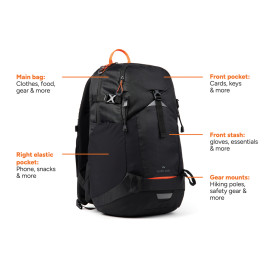Nordic Drift Trail RCS backpack 24L