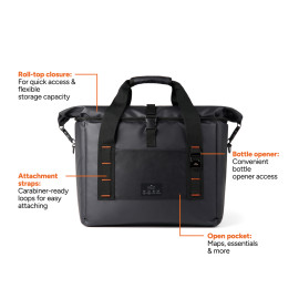 Nordic Drift RCS water-repellent cooler tote 22L